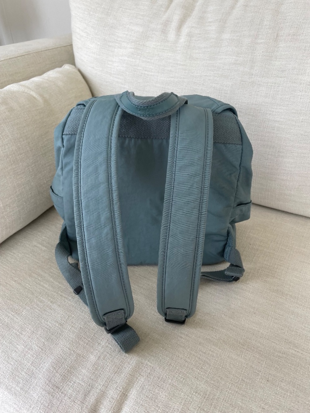 Kipling Fiona Teal Lightaloet Backpack Medium - Picture 6 of 16